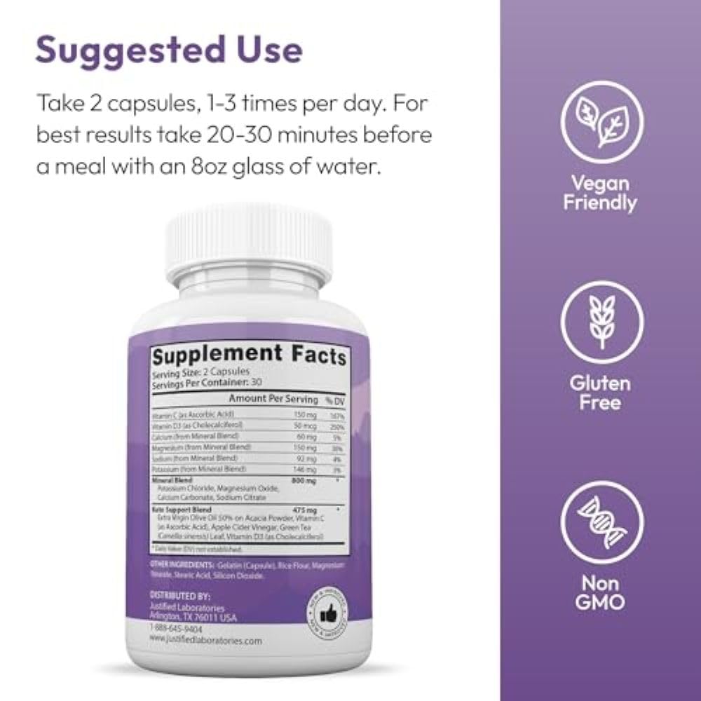 Justified Laboratories Ultra Fast Pure Keto Boost Capsules 60 Capsules
