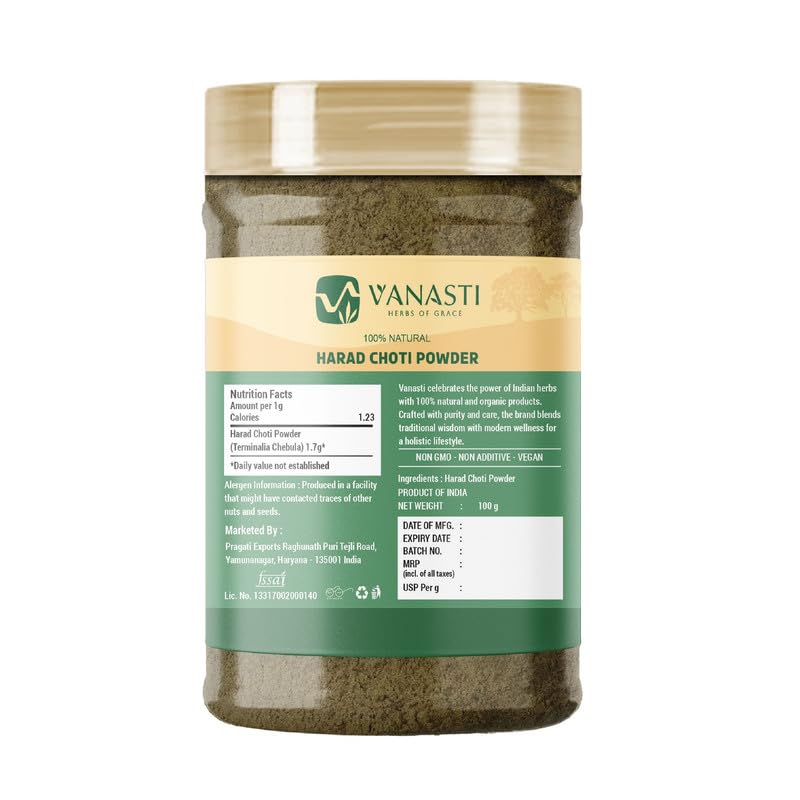 VANASTI Harad Choti Powder 7.05 Ounce