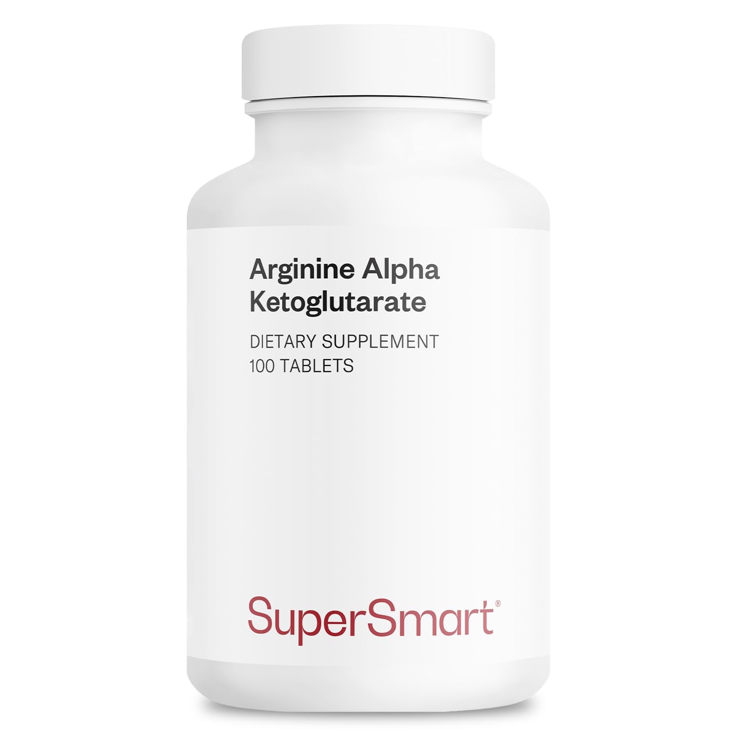 Supersmart Arginine Alpha Ketoglutarate (AAKG) Tablets, 100