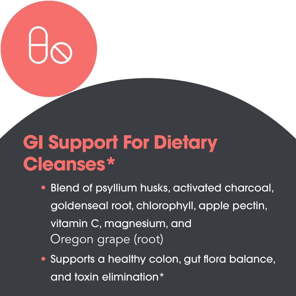 Allergy Research Group Gastro Cleanse Supplement Capsule, 100 Count