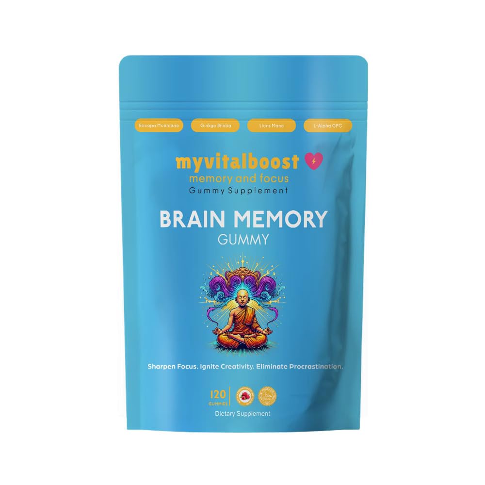 myVitalboost Nootropic Gummies 120 Gummies