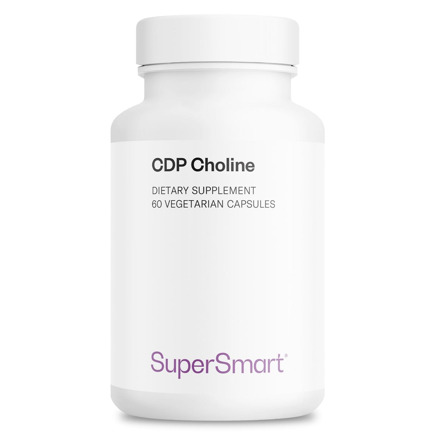 Supersmart CDP Choline 1000mg Cognizin Citicoline Supplement Capsule 60 Count