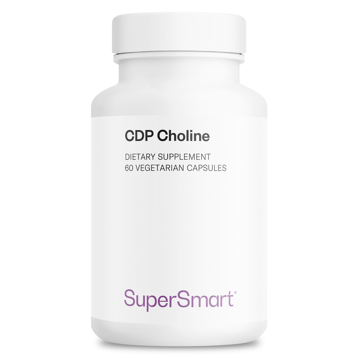 Supersmart CDP Choline 1000mg Cognizin Citicoline Supplement Capsule 60 Count