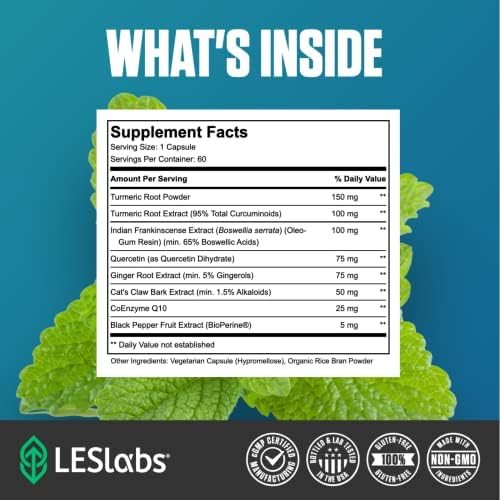 LES Labs Inflammatory Health Joint Support 60 Capsules