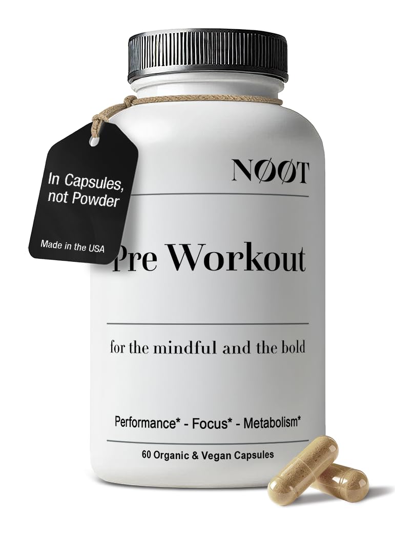 NØØT Noot Pre Workout 60 Capsules