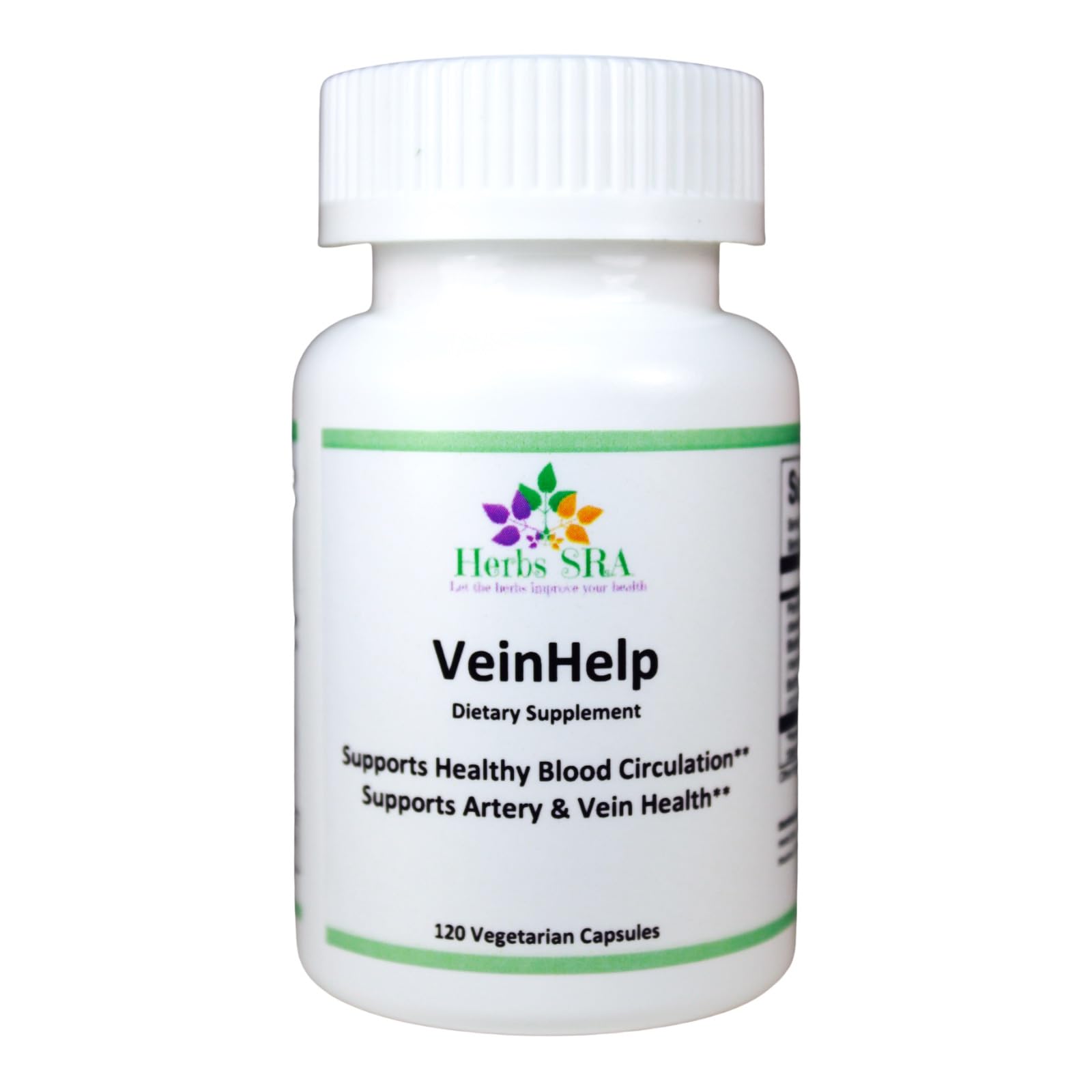 Herbs SRA VeinHelp 120 Capsules