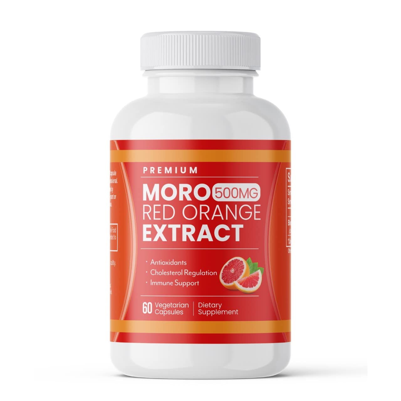 Aoratos Moro Red Orange Vegetable Capsules 60