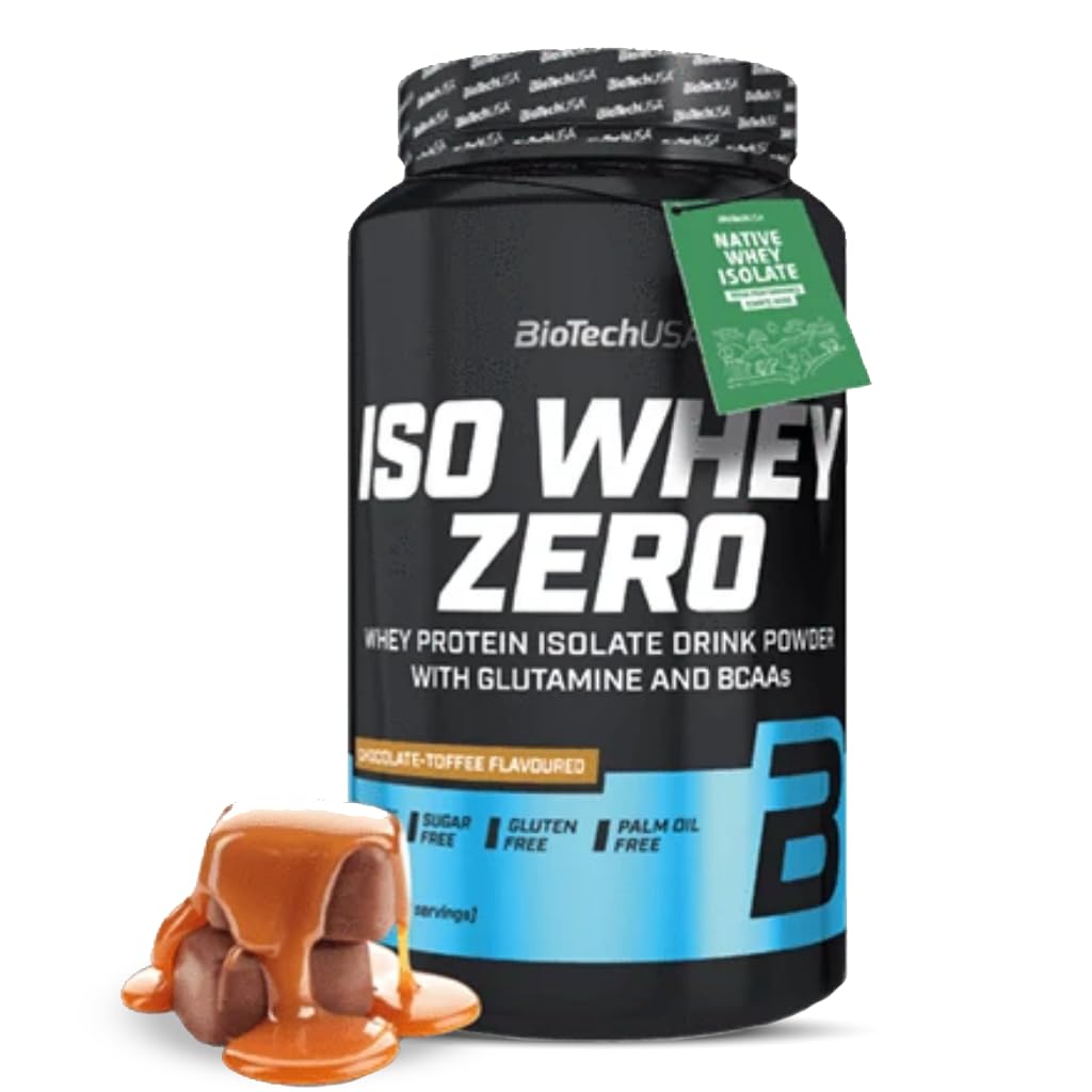 BioTechUSA Iso Whey Zero Protein Powder Vanilla 2.0 lbs