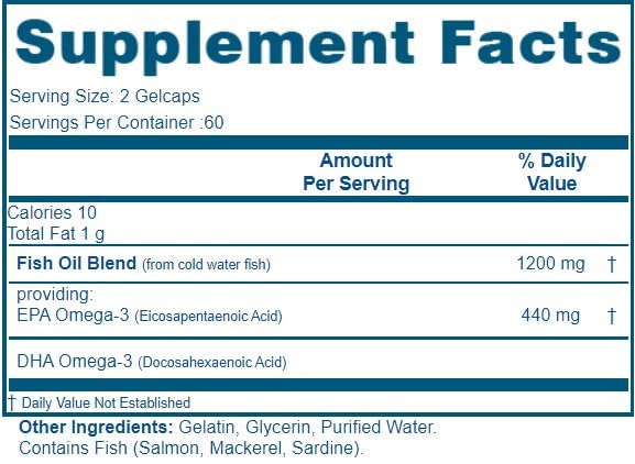 Dialyvite Omega-3 Concentrate Caplets 60 Count