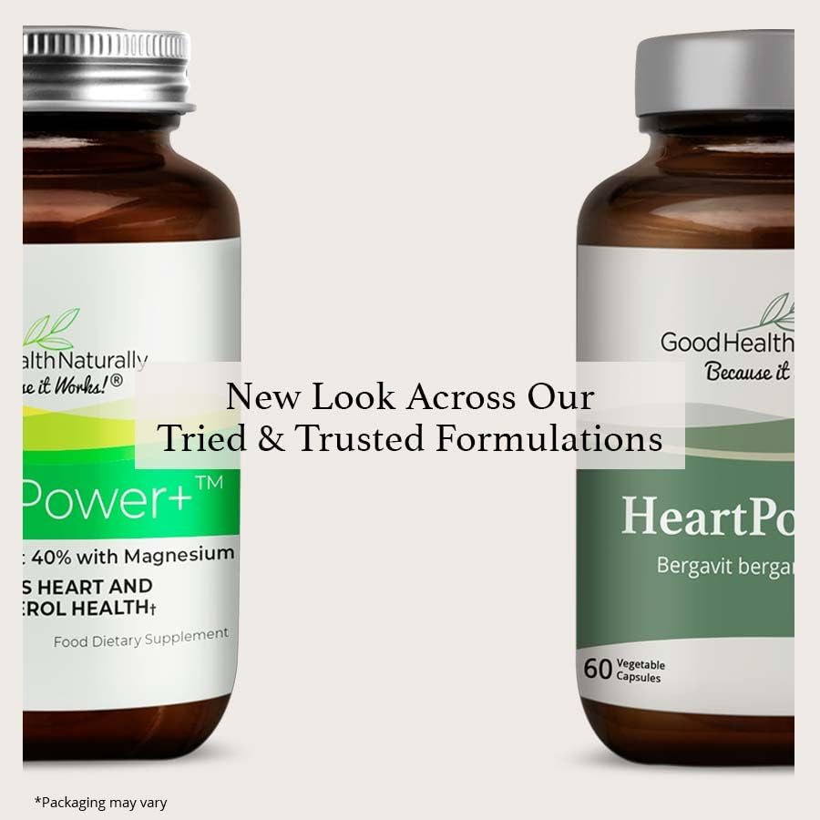 GOOD HEALTH NATURALLY BECAUSE IT WORKS! HeartPower45 Capsules 180 Count
