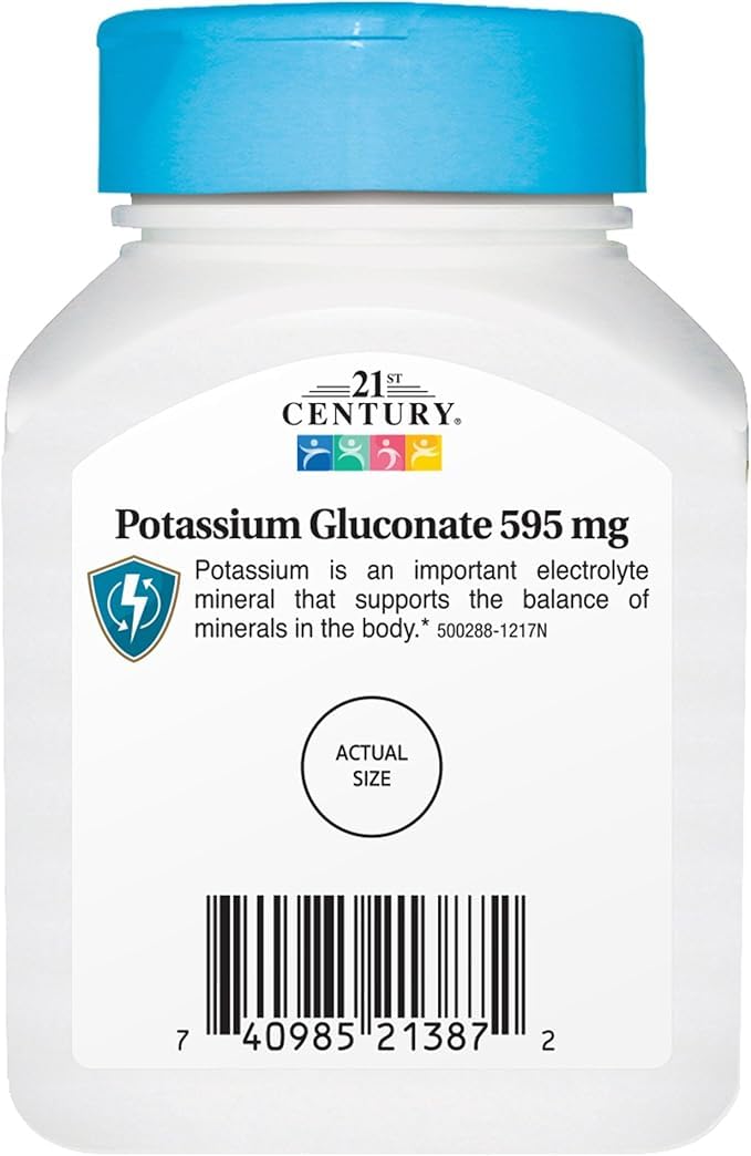 SMART MONKEY TECHNOLOGIES Potassium 595 mg Tablets, 110-count