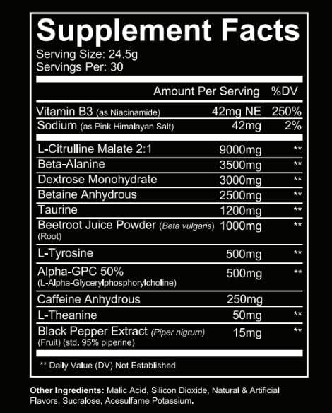 110 Percent Pre-Workout Powder, Lychee Apple, 1.9 oz
