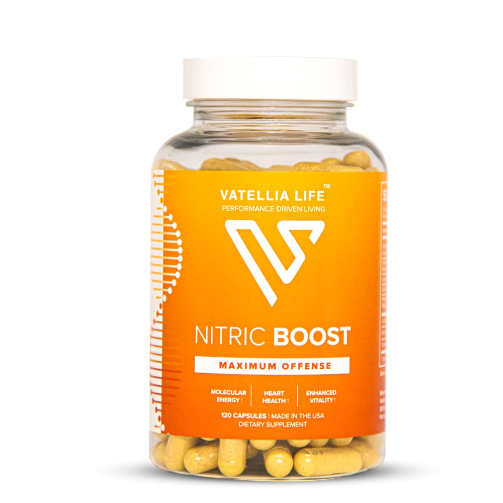 Vatellia Life Nitric Boost Capsules 120 Count