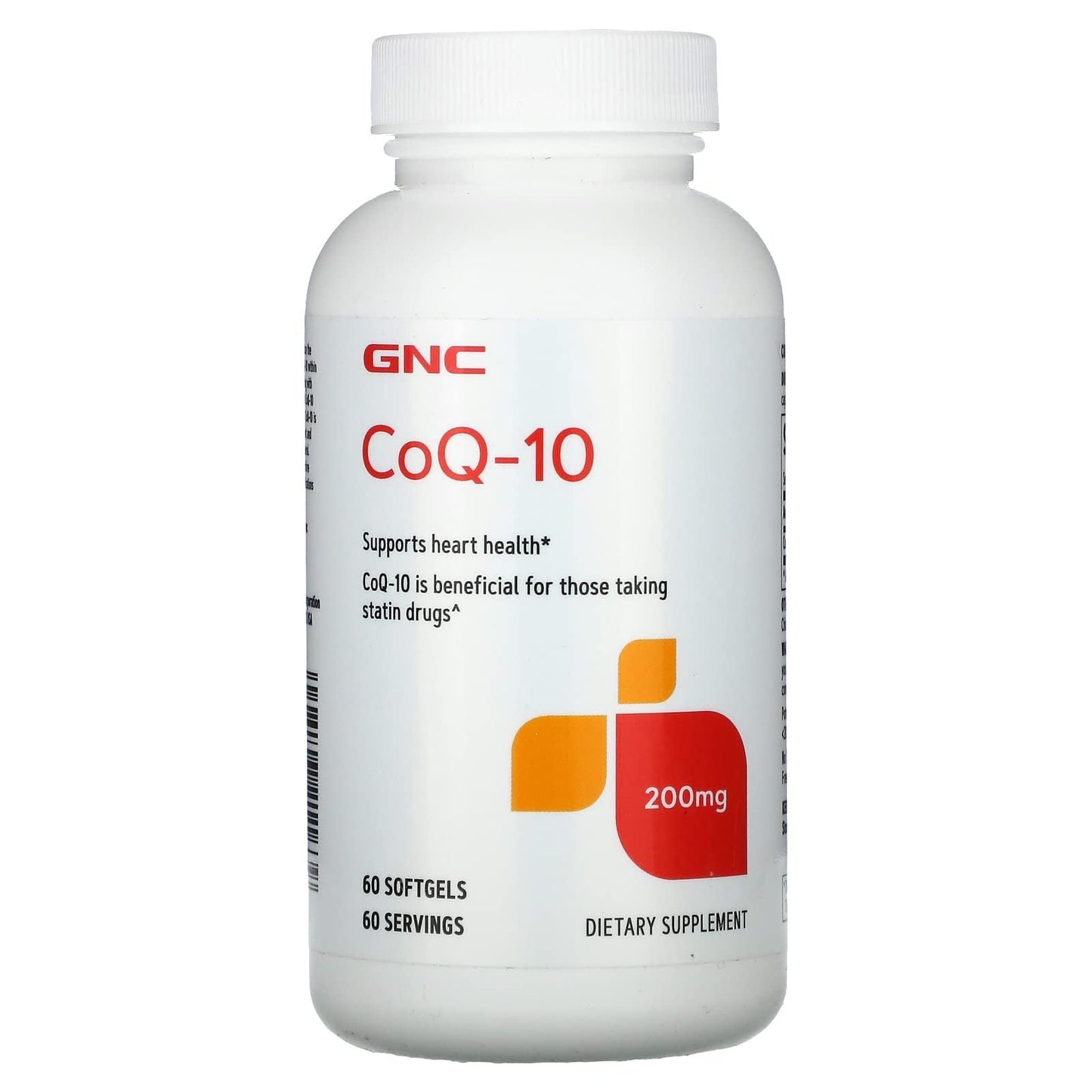 GNC CoQ10 200mg Softgels 60 Count