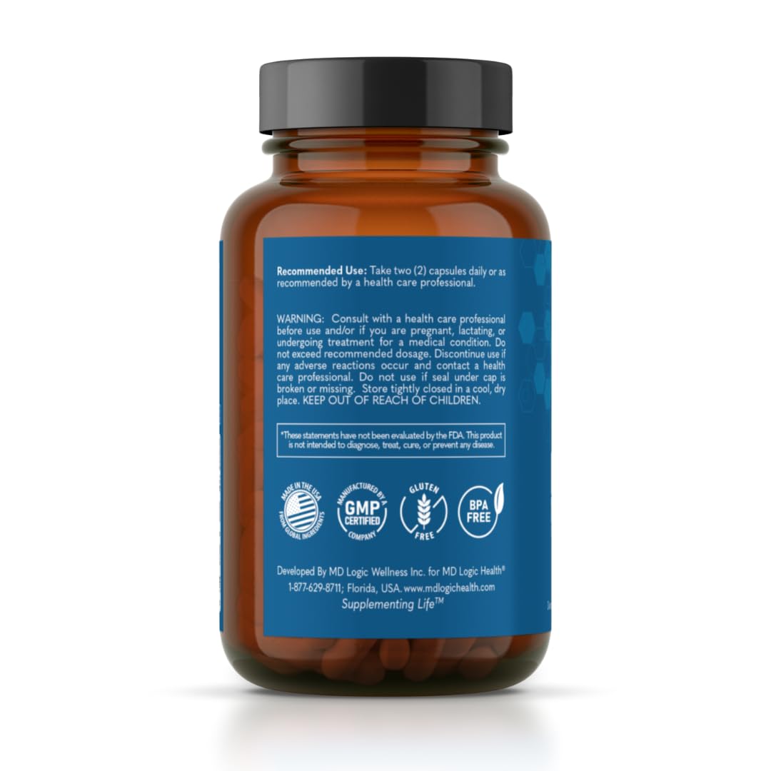 MD Logic Health Men's Multi Max The Smarter Daily Multivitamin for the Modern Man Liquid Capsule 1 Count