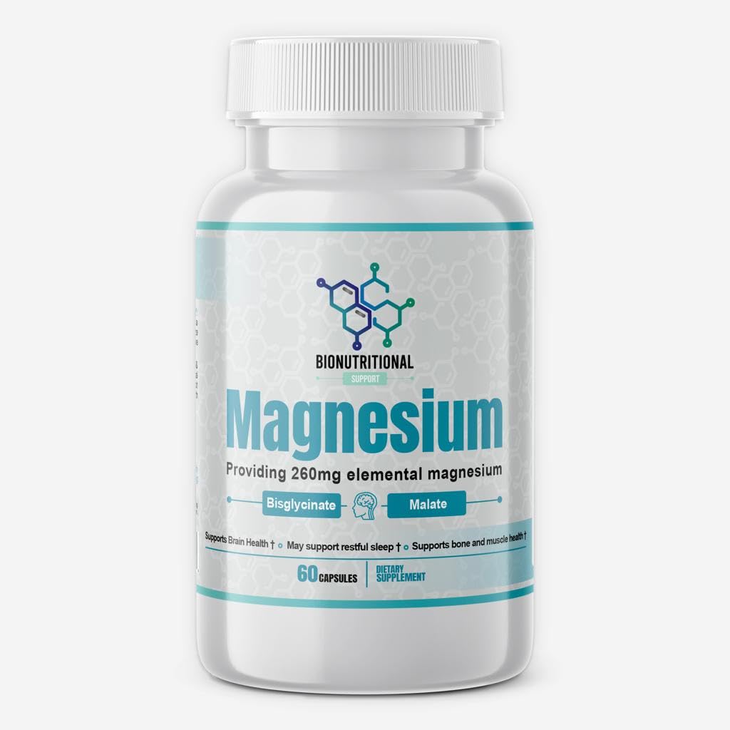 Bionutritional Support Magnesium Capsule 60 Capsules