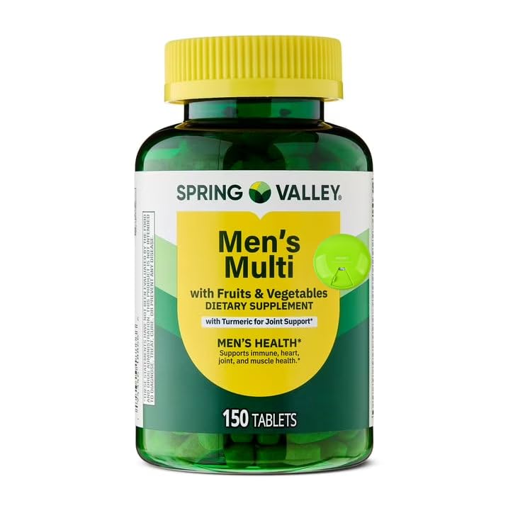SUREFECT Men's Multivitamin Tablets 150 Count