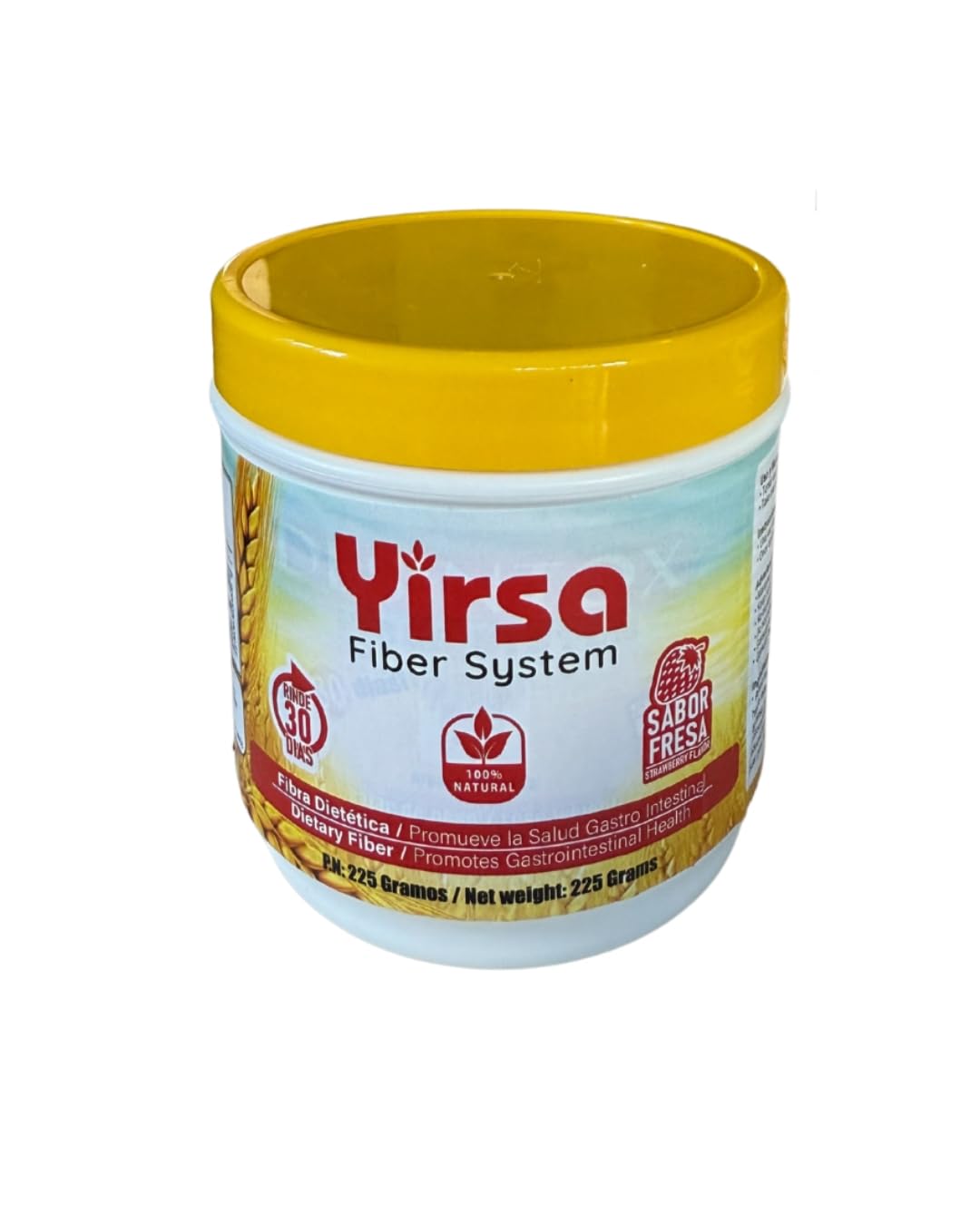 Yirsa Fiber System Strawberry Powder 7.94 oz