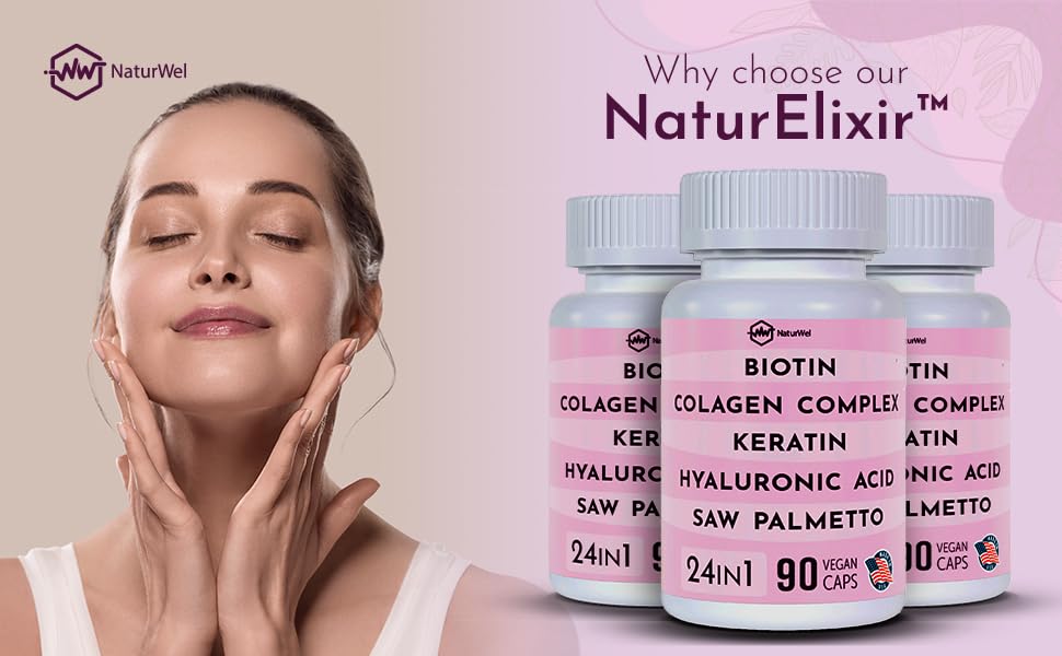 NaturWel Collagen 1000mg Capsules, 90 Count