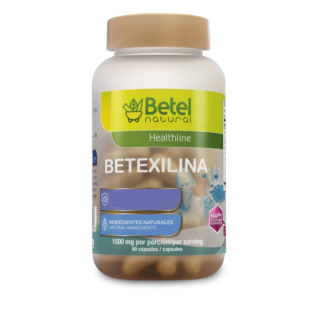 Betel Natural Betexilina 90 Capsules