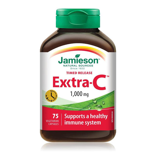 Jamieson Exxtra-C 1000 mg Capsule, 75 Count