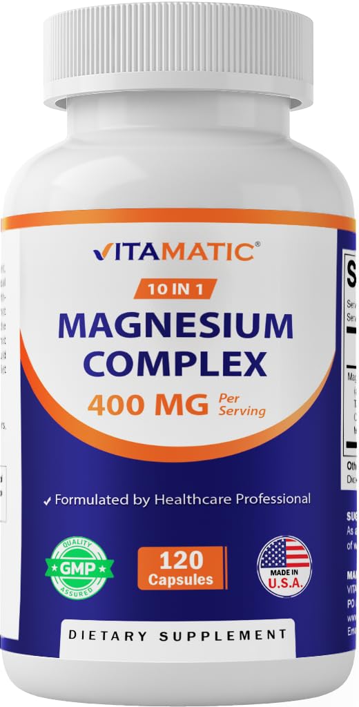 Vitamatic Magnesium Complex Capsules 240 Capsules