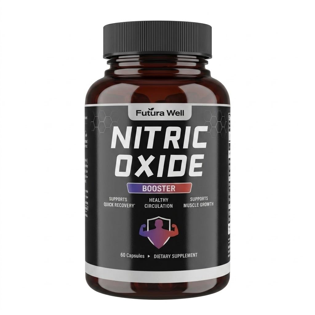 Galriva Nitric Oxide Booster Tablets with L-Arginine & L-Citrulline, 120 Count