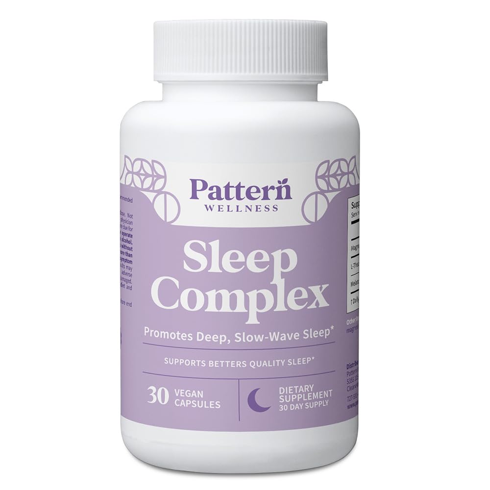 Pattern Wellness Sleep Complex Capsules, 30 Count