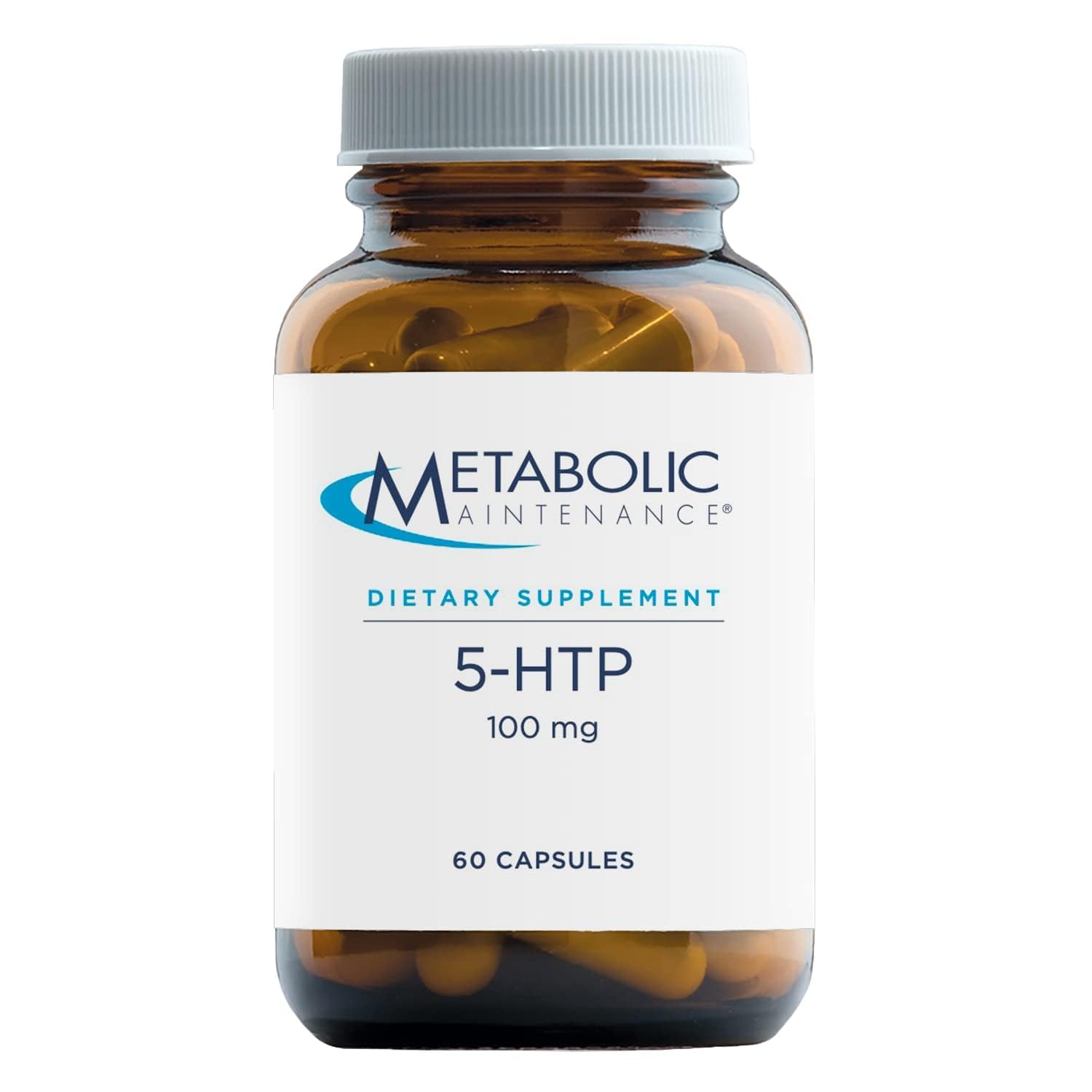 Metabolic Maintenance 5-HTP 100 mg Serotonin Capsules, 60 Count