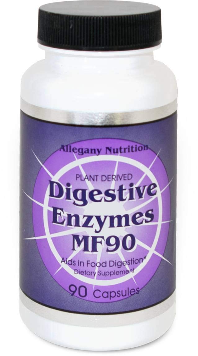 Allegany Nutrition MF90 Digestive Enzymes Capsule, 90 Count