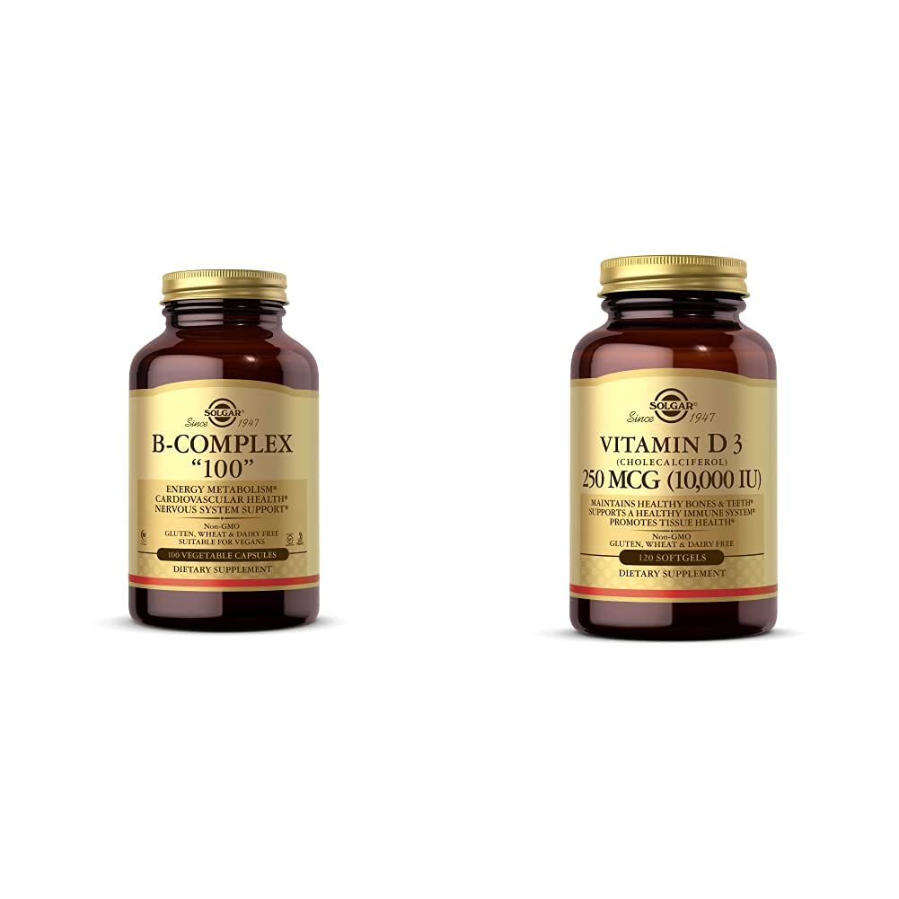 Solgar B-Complex 100 Capsule, 100 Capsules