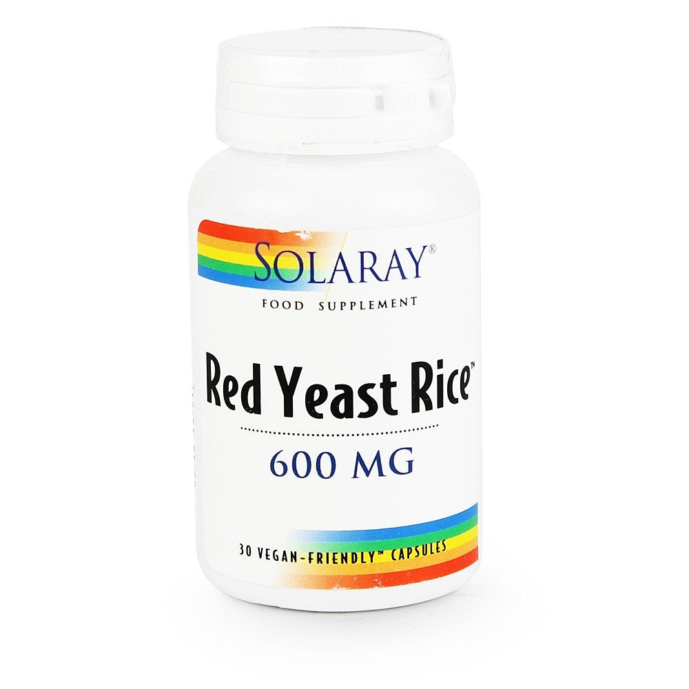 Solaray Red Yeast Rice Capsules 30 Count