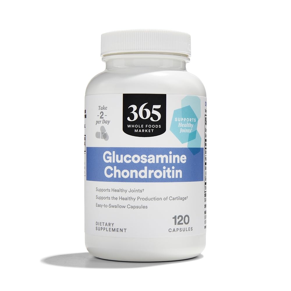 365 by Whole Foods Market Glucosamine Chondroitin Capsules, 120 Count