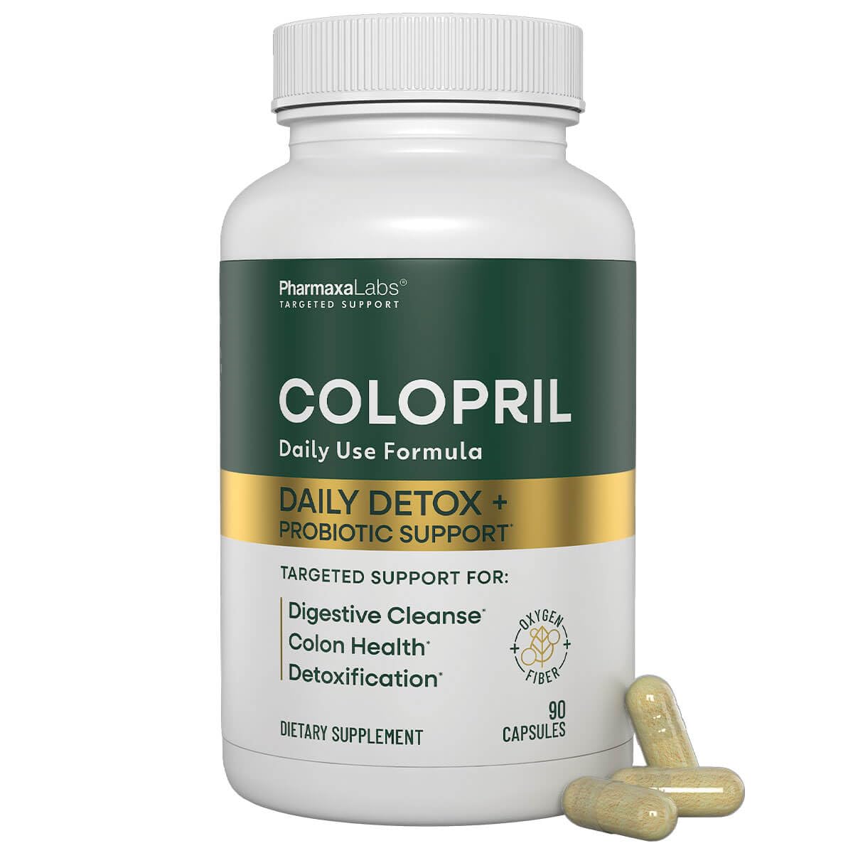Colopril Colon Cleanse Dietary Supplement Capsule 90 Count