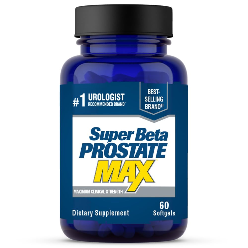 SUPER BETA PROSTATE Max Prostate Health Softgels 60 Count