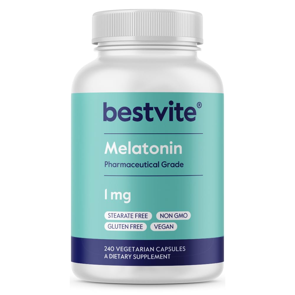 BESTVITE Melatonin 1 mg Capsule, 240 Capsules