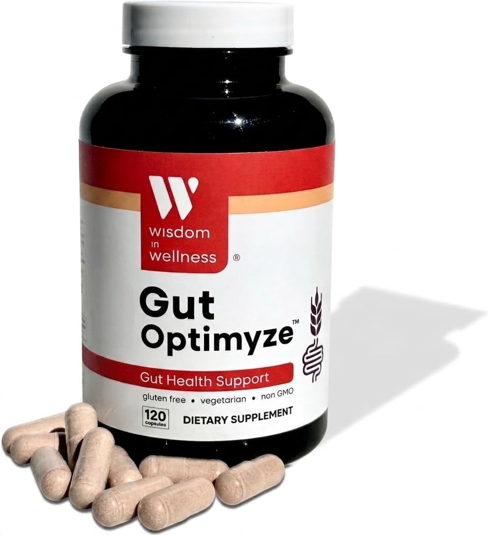 Wisdom In Wellness Gut Optimyze Capsules 120 Count