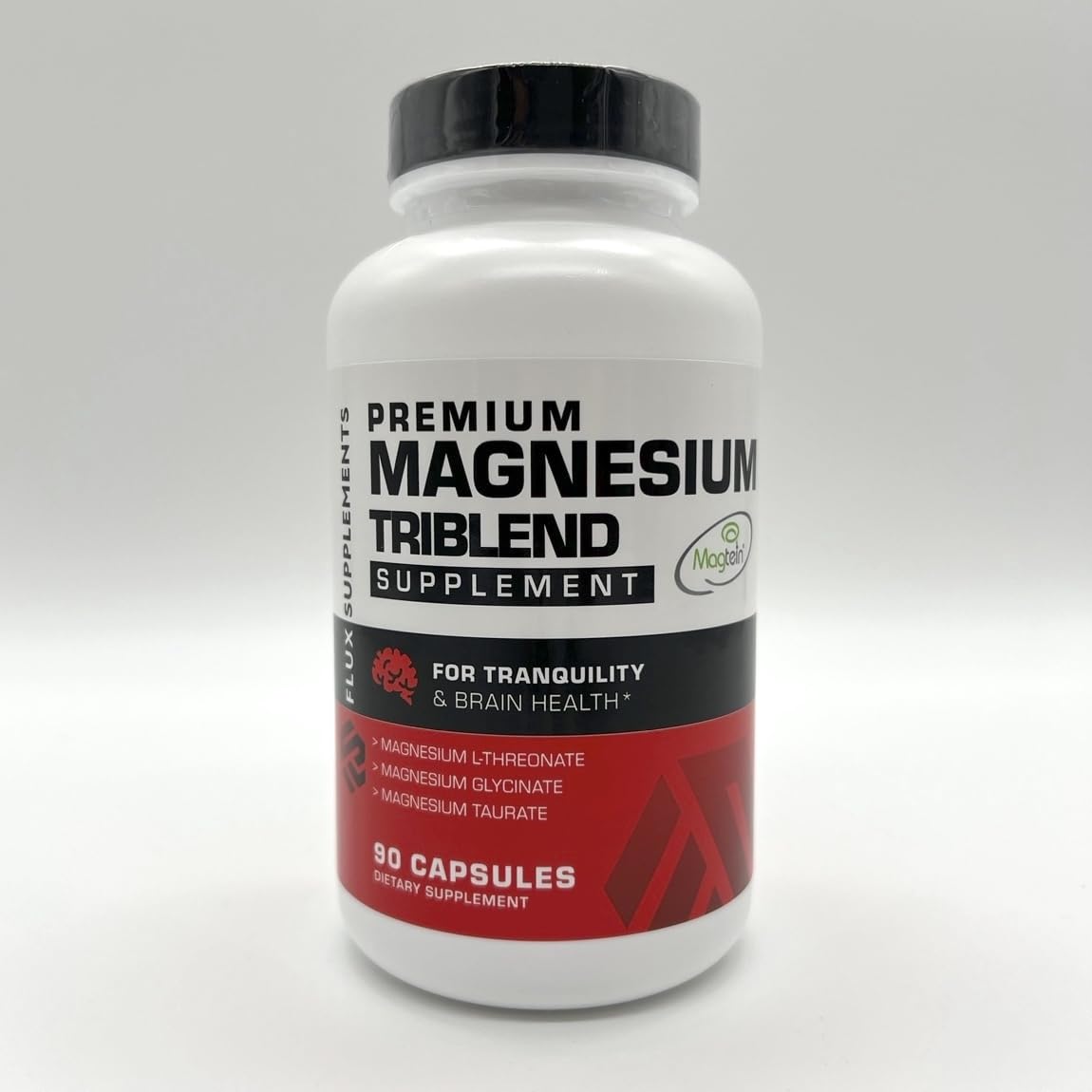 Flux Supplements Magnesium Triblend Capsule, 90 Count