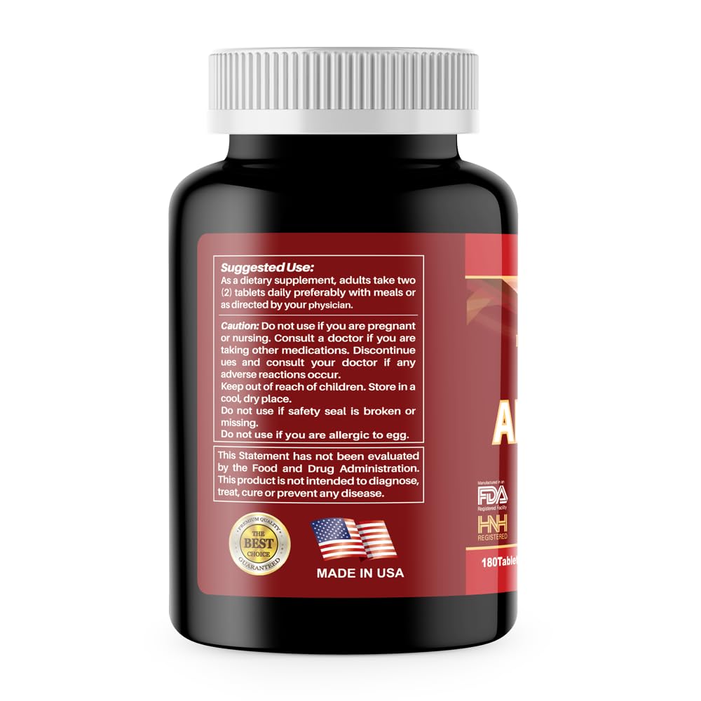 Dr.K&C Mega Albumin Protein Supplement 1000mg Tablet 180 Tablets