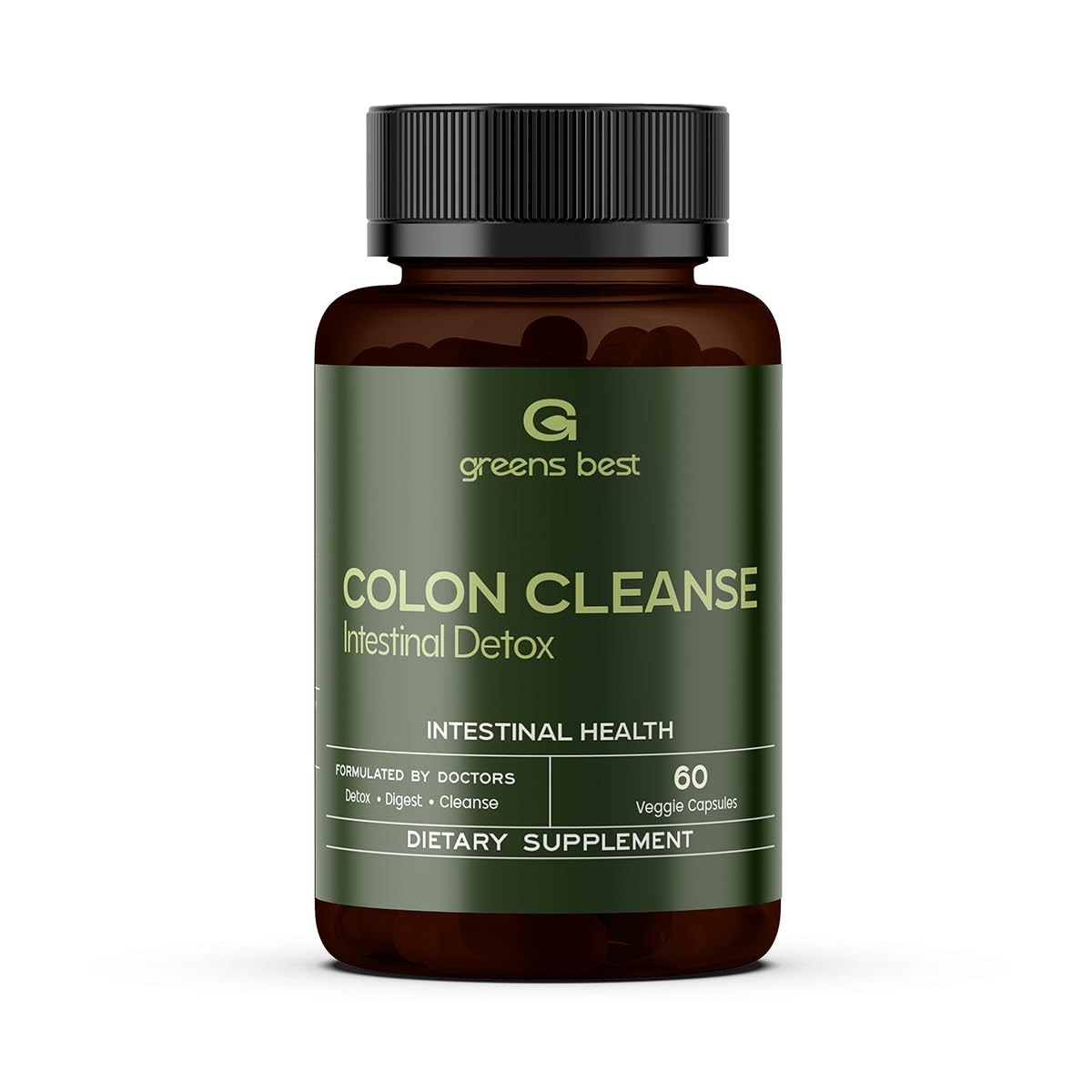 GREEN'S BEST Colon Cleanse Capsules, 60 Count