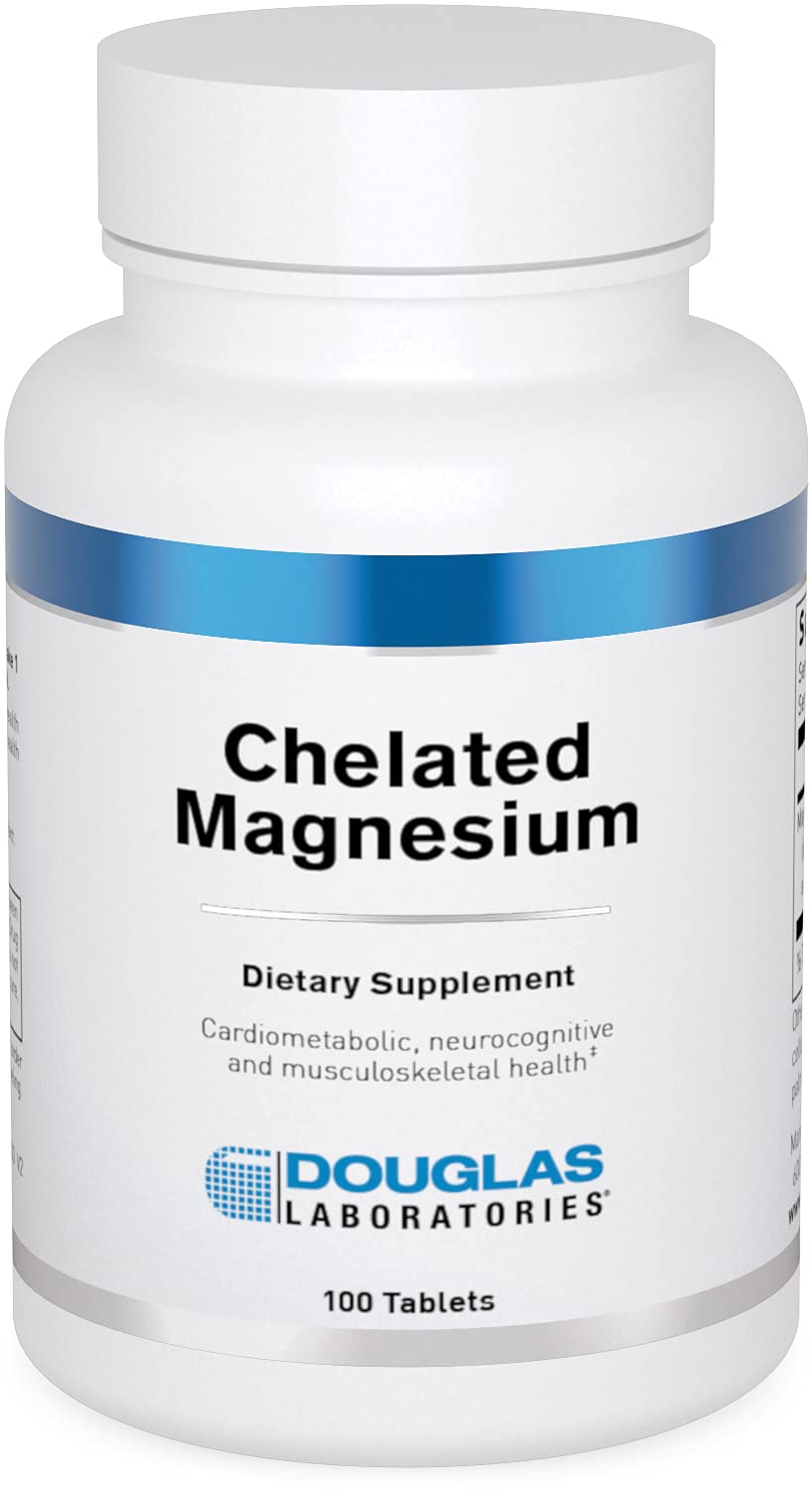 Douglas Laboratories Chelated Magnesium 100 Tablets