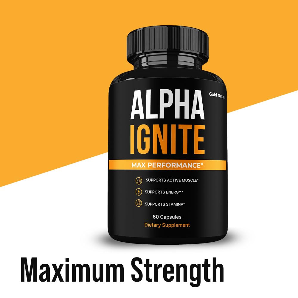 Gold Nutra Alpha Ignite Capsule, 1 Count