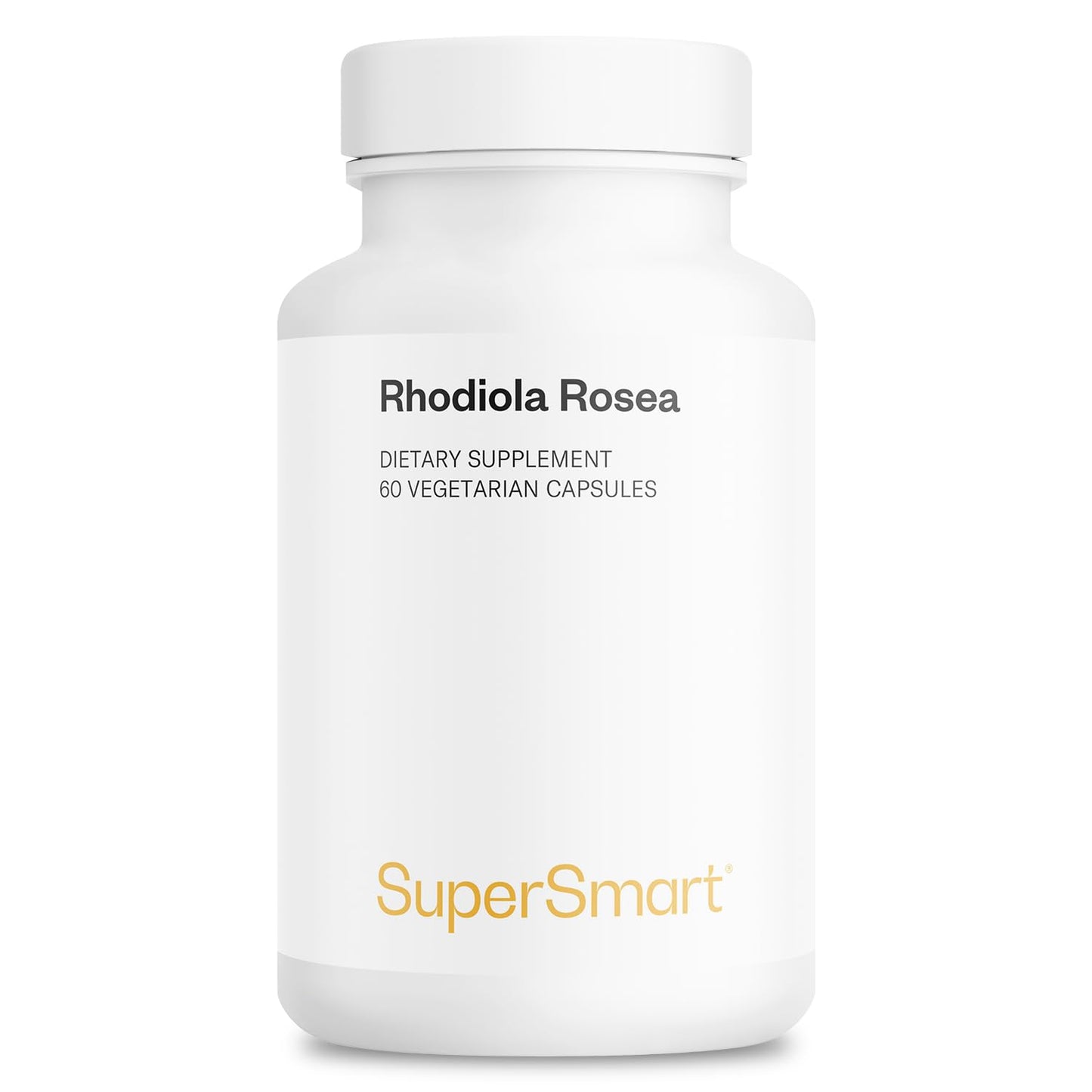 Supersmart Rhodiola Rosea 600mg per Day Capsule, 60 Vegetarian Capsules