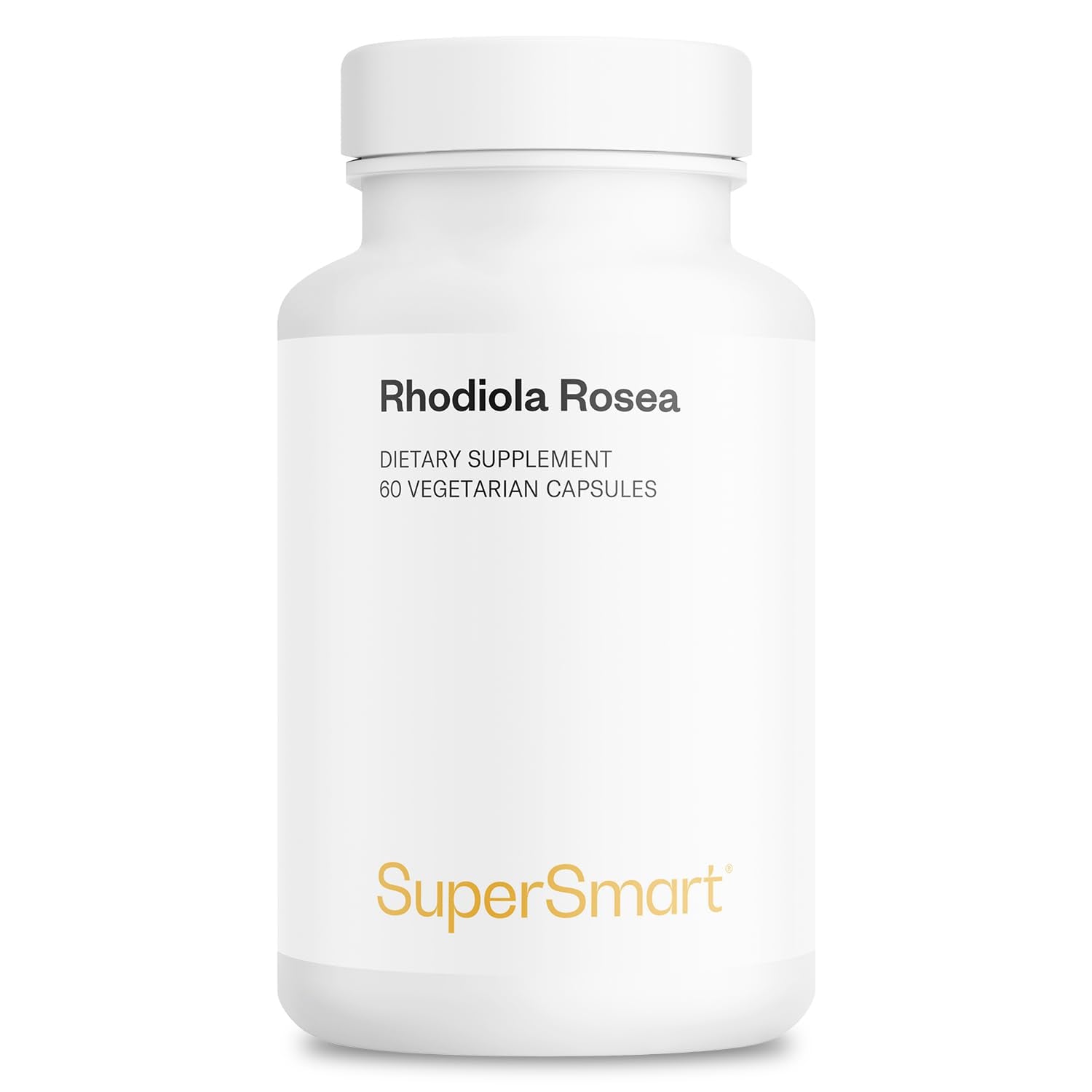 Supersmart Rhodiola Rosea 600mg per Day Capsule, 60 Vegetarian Capsules