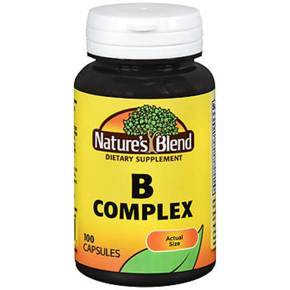 Nature's Blend B Complex Capsules 100 Capsules