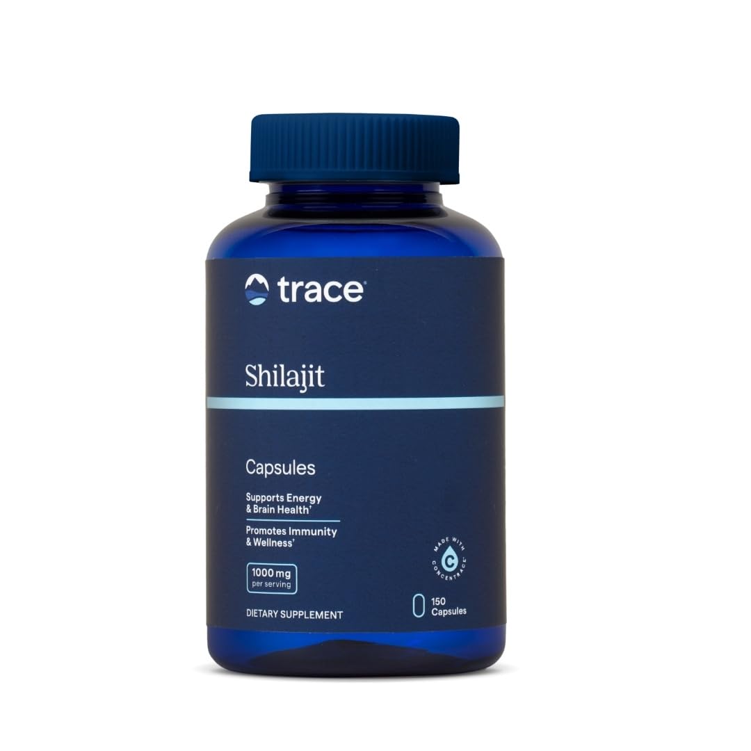 Trace Minerals Shilajit Capsules 150 Count