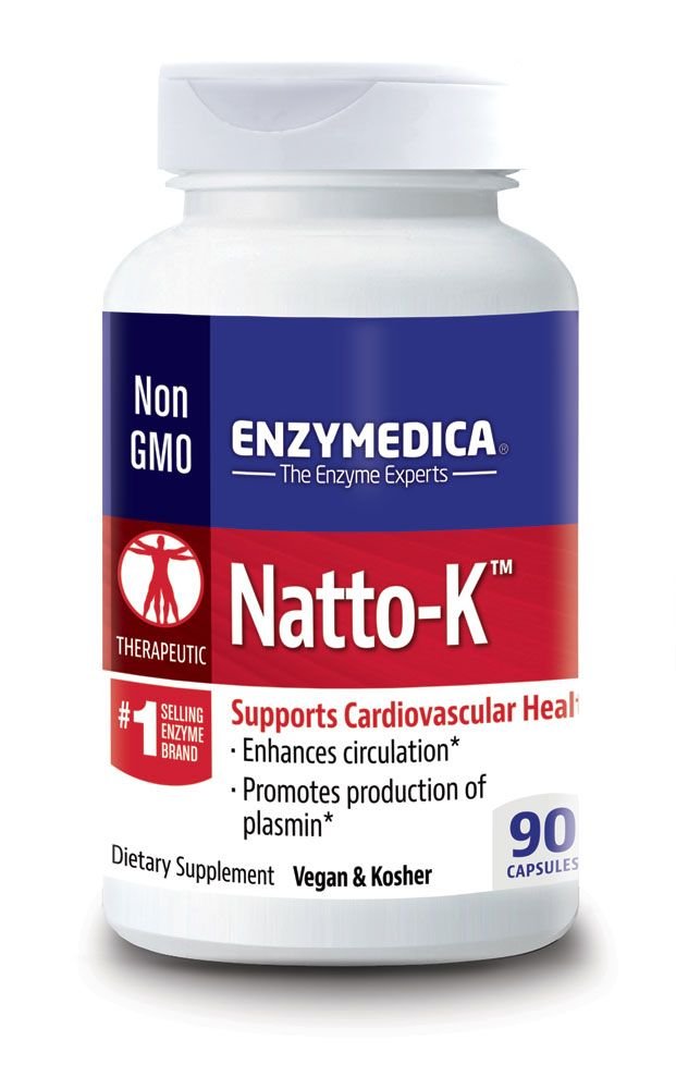 Enzymedica Natto-K Capsule, 90 Capsules