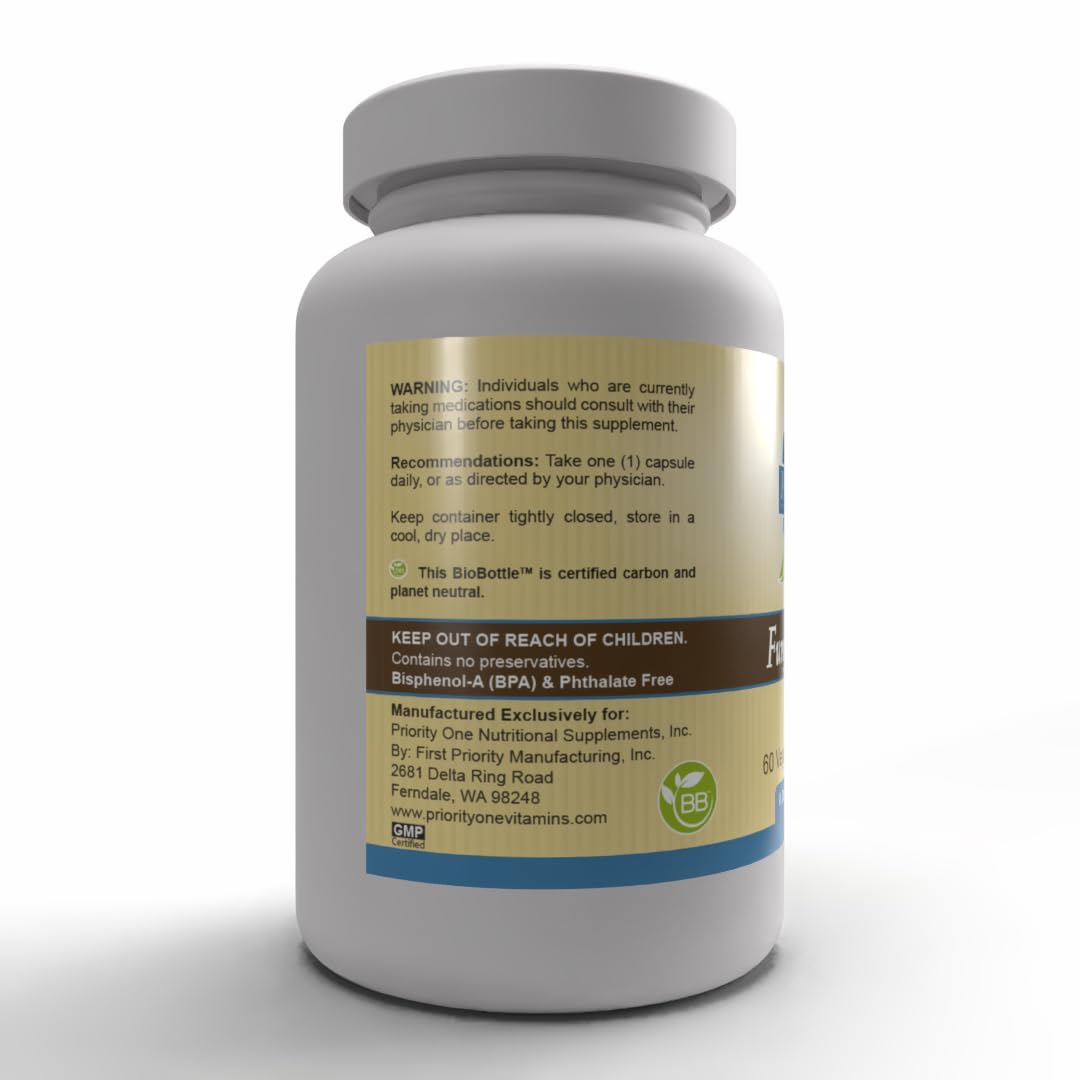 Priority One Fungi Fusion Capsules, 60 Count