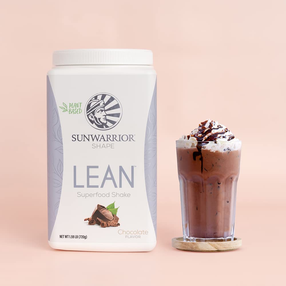 Sunwarrior Vegan Protein Superfood Shake Meal Replacement Organic Protein Supplement Powder 25.2 oz