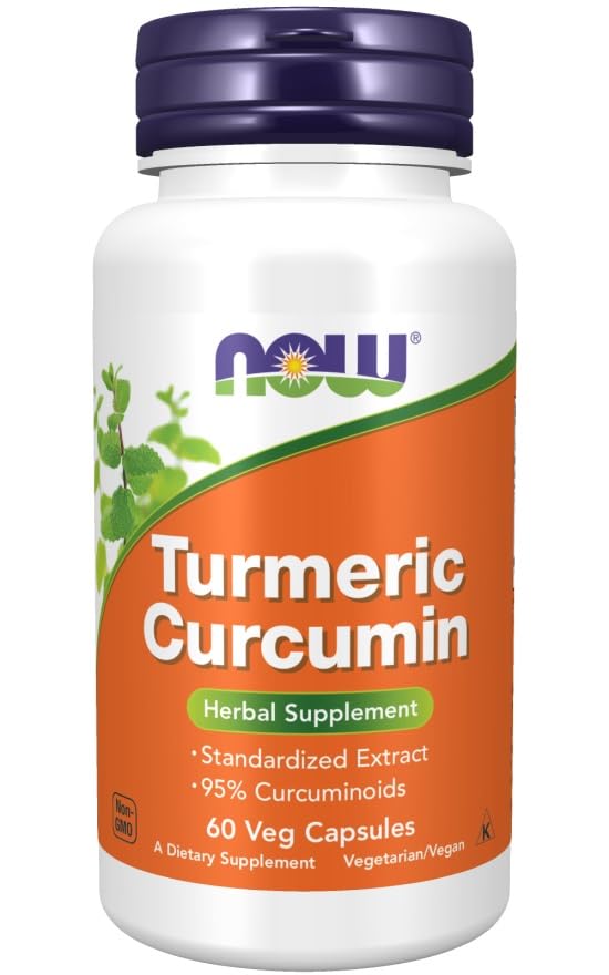 NOW Foods Curcumin Extract 95 Capsules 1 Count